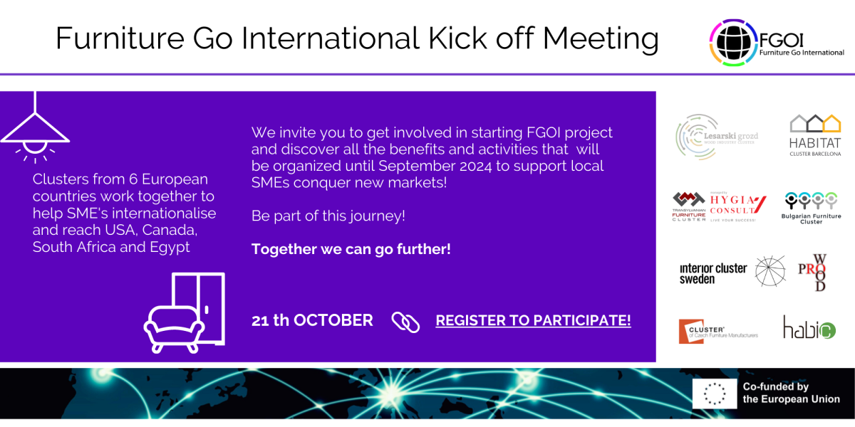 (CZ) Furniture Go International: vytváření aliancí, otevírání trhů