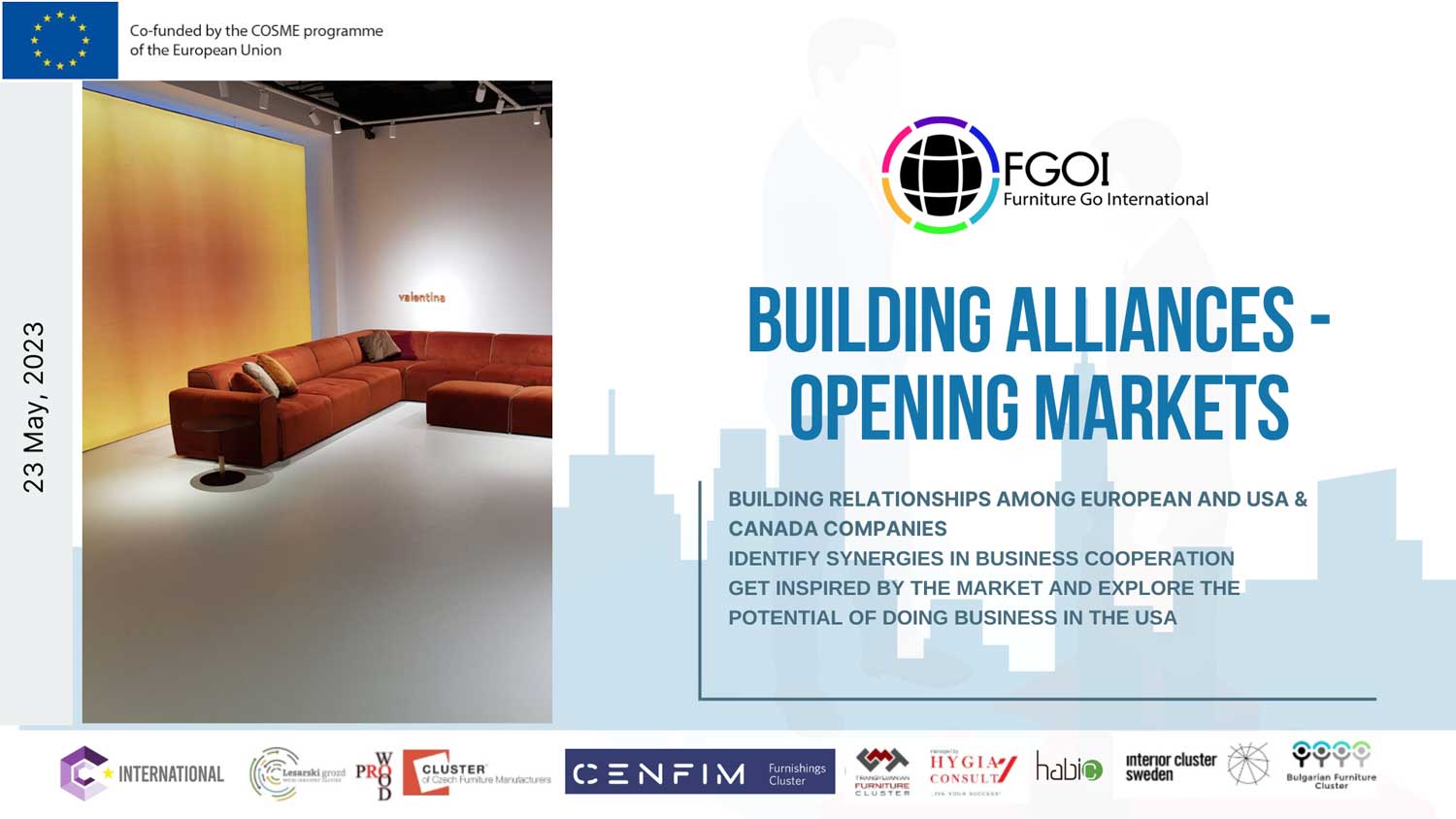 Building Alliances, Opening Markets – Business matchmaking missions in New York City and Toronto